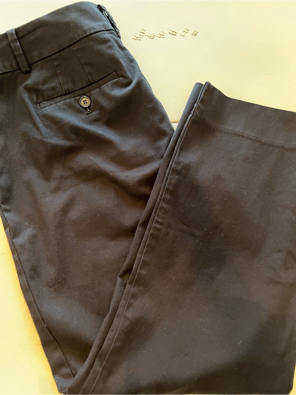 Talbots Black Perfect Crop Curvy cropped Pants Sz 4